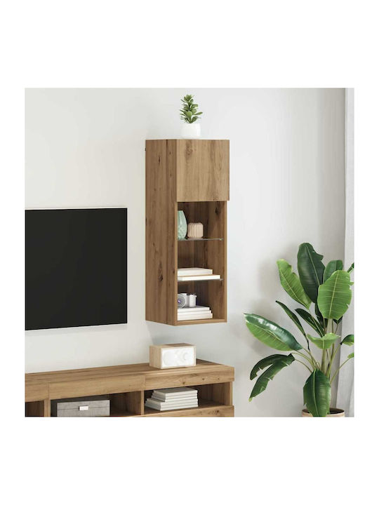 Cabinet Wall with LED Artisan Artisan Oak 30.5x30x90cm