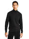 Langarm Herrenbluse Schwarz