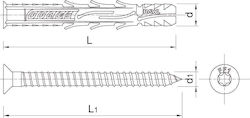Rawlplug Βίδα Γαλβανιζέ με Διάμετρο M8 και Μήκος 80mm Rawlplug Βίδα Γαλβανιζέ με Διάμετρο M8 και Μήκος 80mm
