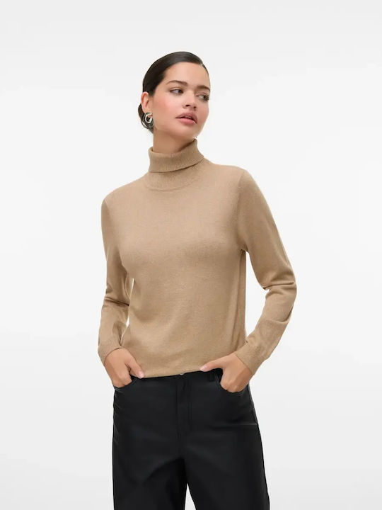 Vero Moda Happy Shine Damen Pullover Beige