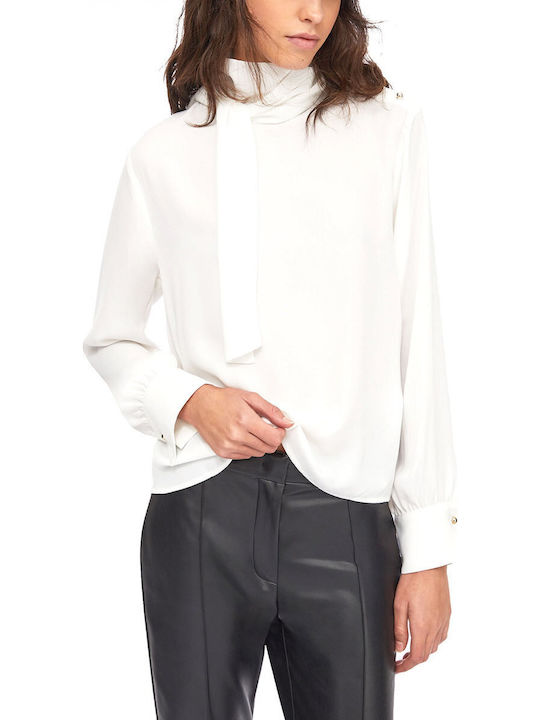 Women's Blouse Long Sleeve White