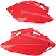 UFO UFO Motorcycle Plastic Side Fairing for Honda CRF 450 Motard Red