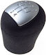 Metalcaucho Shift Knob for Dacia Logan Renault Clio / Megane / Kangoo Silver