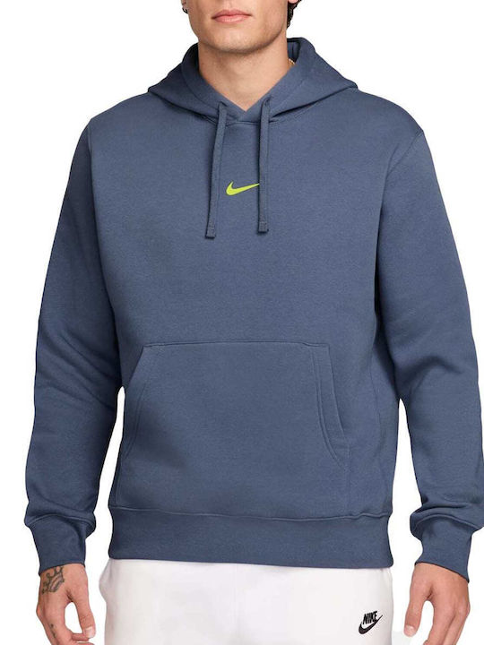 Nike Sportswear Club Суитшърт с Качулка Син