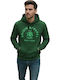 Sweatshirt with Hood Green