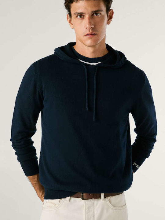 Sweatshirt mit Kapuze Blau