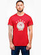 T-shirt Olympiakos Osfp Olympiako Fans Club Piraeus 100 Years Red