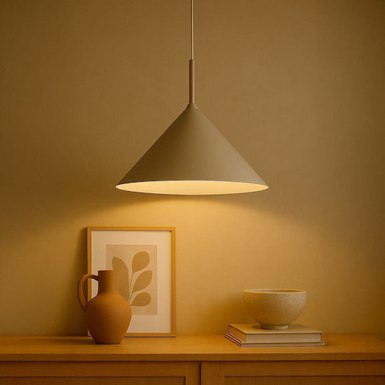 Eko Light Κρεμαστό Φωτιστικό Καφέ 46x46εκ. Eko Light Κρεμαστό Φωτιστικό Καφέ 46x46εκ.