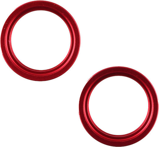 Iphone 14/14 Plus Camera Metal Rings Set 2 Pcs Red 3p