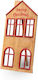 Holzhandwerksdekoration Weihnachtsdorf Mit Einem Haus 91x46cm 157.001.0135.10