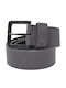Leather Women's Belt Gray