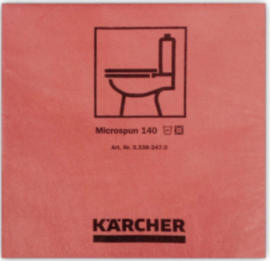 Karcher 3.338-247.0 Reinigungstücher Microspun Rote