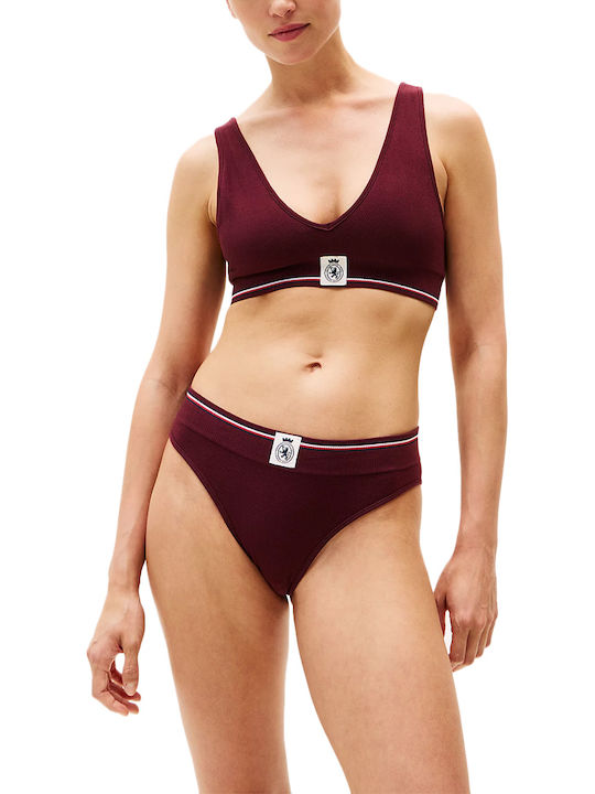 Tommy Hilfiger Slip Μπορντω