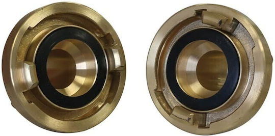 Lalizas Male Thread Fire Hose Set Storz 50 Mm Aluminum