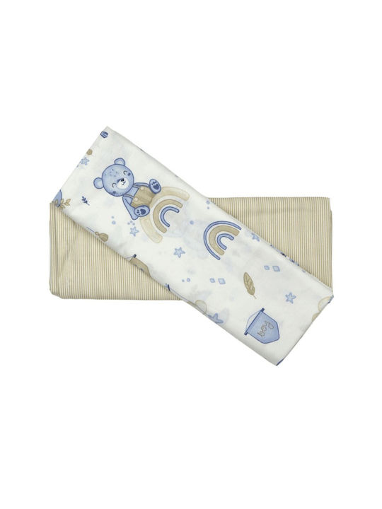 Ninetta Bebe Baby Sheets Set Cradle Cotton Ligh...