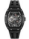 Tsar Bomba Men's Watch 50mm Automatic with Black Rubber Strap