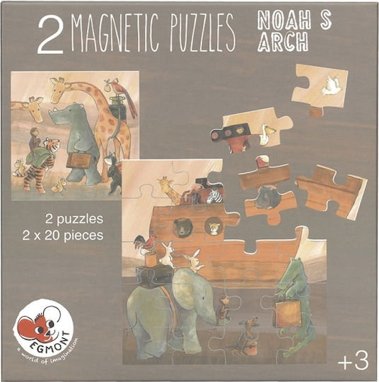 630712 Egmont Toys Μαγνητικό Παζλ "η Κιβωτός Του Νώε"