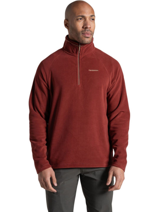 Ανδρική Ζακέτα Fleece Red Jasper