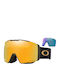 Oakley Ski- & Snowboardbrille Erwachsene Schwarz mit Linse in Schwarz Farbe