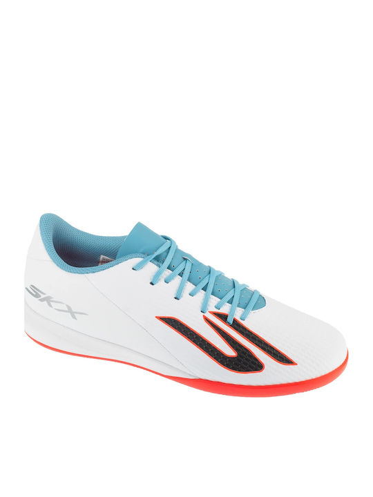 Skechers Skx 2 Academy Ποδοσφαιρικά Παπούτσια Σάλας IC Λευκά