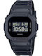 Casio Digital Women's Watch with Black Rubber Strap