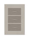 Oxford Home Flach Wohnzimmer Teppich Rechteckig Sommer Korbweide Beiges 200x300cm