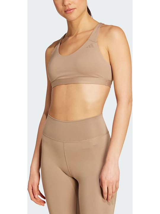 adidas Women's Sports Bra without Padding Beige