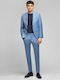 Men's Winter Suit Slim Fit Sky Blue
