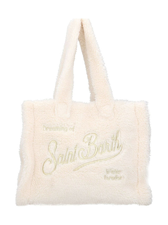 Colette Teddy Women's Shoulder Bag White