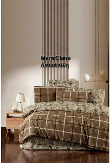 Mardim N.4 Brown Pillowcases Set 50x70cm 35020.4 Mardim N.4 Brown Pillowcases Set 50x70cm 35020.4