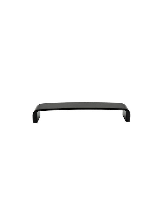 Deco Ceramica Furniture Handle Metal Black with Hole Centers 128mm SN504