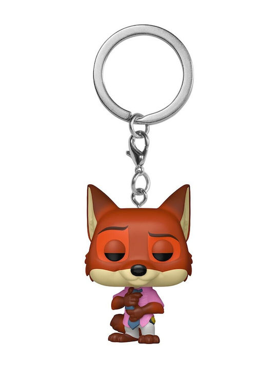 Funko Pocket Pop! Ключодържател Disney: Зоотрополис 2 - Nick Wilde