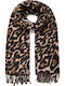 Women's Wool Scarf Brown