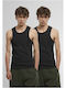 Men's Undershirts Black 2Pack