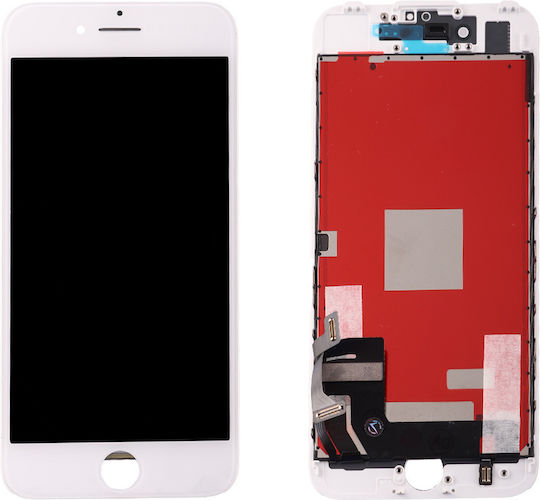 Οθόνη με Μηχανισμό Αφής για iPhone 7 (Λευκό)