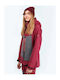 Salewa Comici Sw Dst 28176-6361 Women's Soft Shell Ski & Snowboard Jacket Red