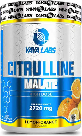 Yava Labs Citruline Malate 300gr Lemon Orange