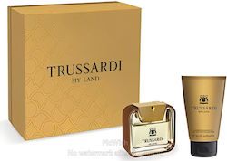Trussardi Ανδρικό Σετ με Eau de Toilette 2τμχ
