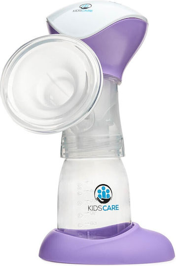 Pompa de sân simplă electrică Funcționează cu baterie Fără BPA Violet 180ml