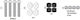 Givi Motorcycle Windshield & Windscreen Installation Kit GIVYAMKIT61