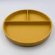 Pandaboo Baby Food Plate made of Silicone Yellow