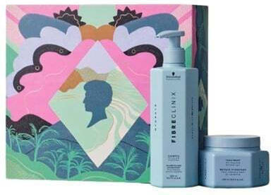 Schwarzkopf Fibre Clinix Hydrate Hair Care Set with Shampoo and Mask 2 Pieces