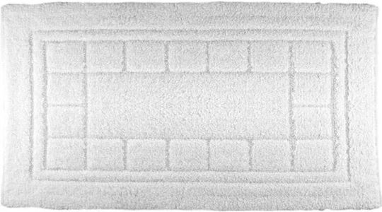 Bath Mat White 55x90cm