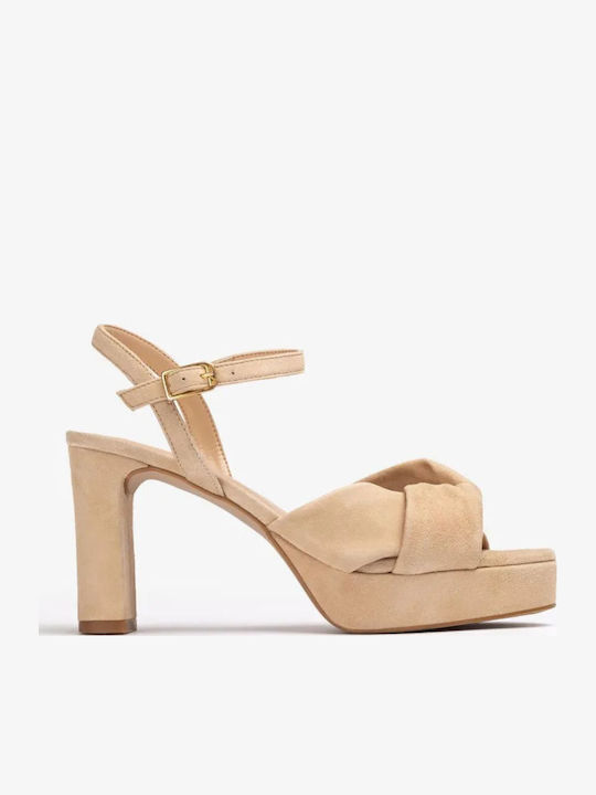 Unisa Sandalen Beige