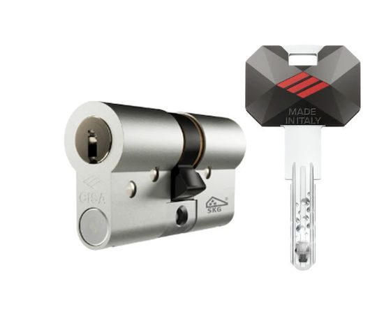 Cisa Lock Cylinder Security 80mm (30-50) with 5 Keys