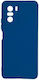 Xiaomi Mi 11i K40 K40 Pro Poco F3 Silky Soft Touch Silicone Dark Blue Camera Protection Cover