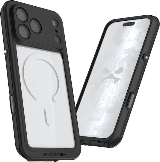 Ghostek Nautical Slim 360 Full Cover Plastic / Silicone 2mm Waterproof Transparent (iPhone 17 Pro Max)