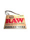 Raw Smoked Here Wood Sign