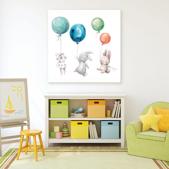 Caravelshop Παιδικός Πίνακας σε Καμβά 70x70εκ.