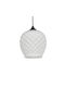 GloboStar Kegel Pendant Light White with Crystals for Socket E27 19x19x19cm